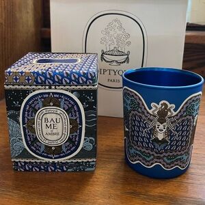 Empty Diptyque Baume d’Ambre candle holiday 2018 190g/6.5oz